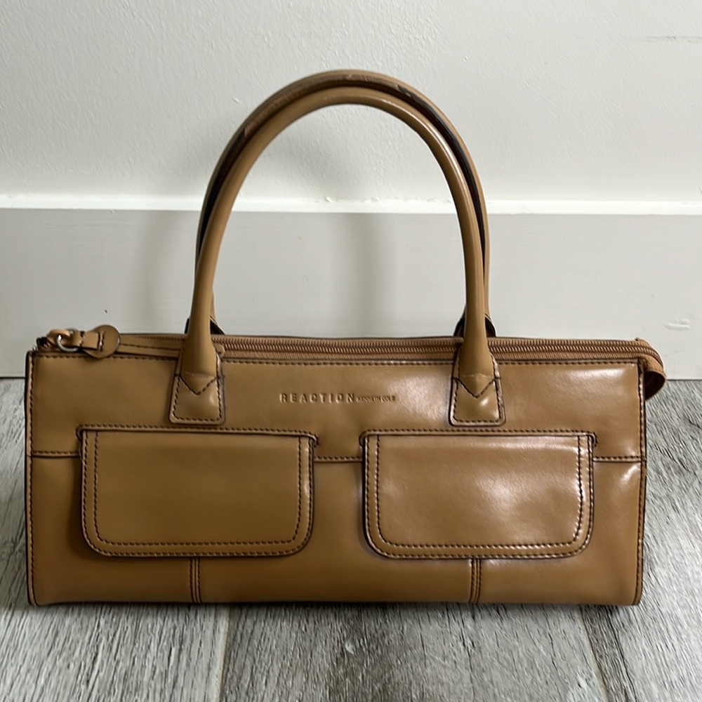 REACTION Kenneth Cole tan purse